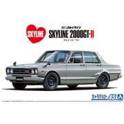 モデルカー45 ニッサン PGC10 スカイライン2000GT-R ’70 [1/24スケール プラモデル]