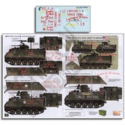 D356275 米 ベトナム戦争での第1/5歩兵連隊所属のM113とM132ジッポー [1/35スケール ミリタリー用デカール]