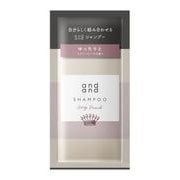and and ゆったりと エアリーピーチの香り シャンプー ピロー 15ml [シャンプー]
