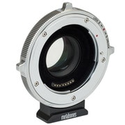 マウントアダプター ボディ側:BMPCC4K レンズ側:Canon EF Speed Booster ULTRA 0.71x APS-C専用 電子接点付き CINEシリーズ Tフロック加工 ブラック MB_SPEF-m43-BTA