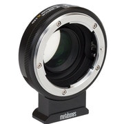 マウントアダプター ボディ側:BMPCC4K レンズ側:Nikon G Speed Booster ULTRA 0.71x APS-Cレンズ専用 ブラック MB_SPNFG-m43-BM4