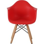 イームズ シェルアームチェア DAW キッズ Red（レッド） SDC-1251-RED