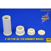 KSL48113 F-16C/D用F110-GE-129 アフターバーナー タミヤ用 [1/48スケール レジン製パーツ]