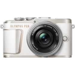 ヨドバシ.com - オリンパス OLYMPUS PEN E-PL10 EZダブルズームキット WHT [ボディ フォーサーズセンサー  ミラーレスカメラ ホワイト ＋交換レンズ「M.ZUIKO DIGITAL ED 14-42mm F3.5-5.6 EZ シルバー」「M.ZUIKO  DIGITAL ED 40-150mm F4.0-5.6 R シルバー」] 通販【全品 ...