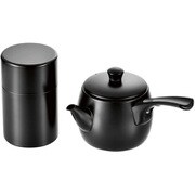 燕人の匠 急須ブラック&茶筒ブラック ETQ-1000