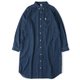 Denim Shirt One-Piece CH18-1122 N030 Mサイズ [アウトドア ワンピース レディース]