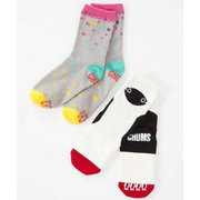 キッズソックスセット Kid's Socks Set CH26-1003 S001 A set Mサイズ(16-18cm) [アウトドア ソックス]