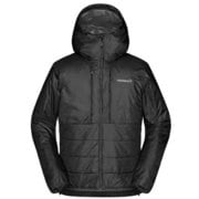 トロールヴェゲン プリマロフト100 ジップ フード trollveggen Primaloft100 Zip Hood 1201620190 Caviar Mサイズ [アウトドア 中綿ウェア メンズ]