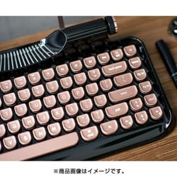 ヨドバシ.com - Vinpok ビンポック Rymek アンティーク メカニカルキーボード Bluetooth USB対応 レトロ  タイプライター風 通販【全品無料配達】