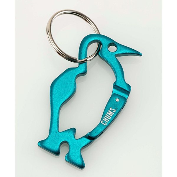 ブービーカラビナ Booby Carabiner Ch62 1192 T001 Teal アウトドア キーホルダー Hasanholding Az