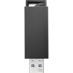 USBメモリー USB 3.1 Gen 1/2.0対応 128GB ブラック U3-PSH128G/K