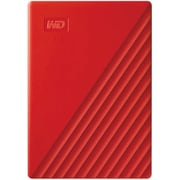 ポータブルハードディスク My Passport(マイパスポート) 4TB USB 3.0 レッド WDBPKJ0040BRD-JESN