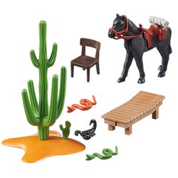 playmobil 70012 ウェスタンの町 Amazon.com: Playmobil Take Along Western City : Toys & Games