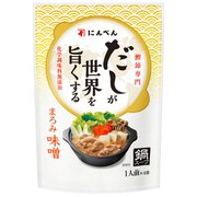 だしが世界を旨くするまろみ味噌鍋スープ 30ml×4