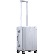 アルミスーツケース フレームタイプ 旅行日数目安:1~3泊 35L TSAロック搭載 機内持ち込み可 シルバー A35F-S