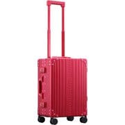 アルミスーツケース フレームタイプ 旅行日数目安:1~3泊 35L TSAロック搭載 機内持ち込み可 レッド A35F-RE