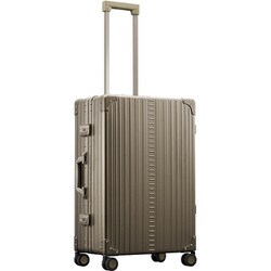 アルミスーツケース フレームタイプ 旅行日数目安：4～7泊 60L TSAロック搭載 オリーブ A60F-O