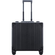 アルミスーツケース ビジネス横型 旅行日数目安:1~2泊 24L TSAロック搭載 ブラック A24VF-B