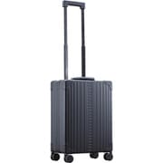 アルミスーツケース ビジネス縦型 旅行日数目安:1~3泊 31L TSAロック搭載 機内持ち込み可 ブラック A31VF-B
