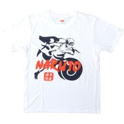 NARUTO疾風伝 日本限定ボトルTシャツ ナルト 白 XL [キャラクターグッズ]