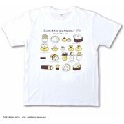 すみっコぐらし ボトルTシャツ B 白 レディース フリーサイズ [キャラクターグッズ]
