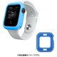 AW-TPU44-LBL [Apple Watch TPUカバー 44mm ライトブルー]