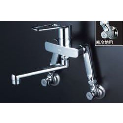 MSK110KZELT [寒シングル混合栓ソケット150mm]