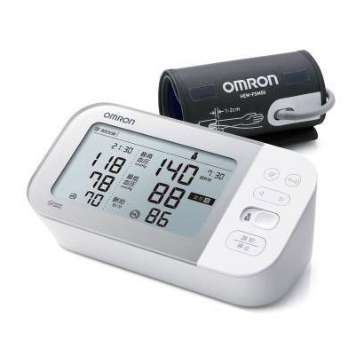 HCR-750AT [上腕式自動血圧計 プレミアム 19シリーズ OMRON connect（オムロンコネクト）対応]