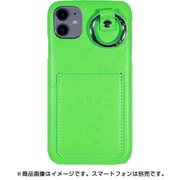 AB-1012-IP11-GREN [iPhone 11 ポケットケース ネオン]