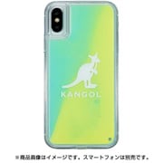 AB-1019-IP0X-YELL [iPhone XS/X ネオンサンドケース ロゴ]