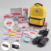 FLa21287 [防災用品32点セット（30点セットYE+ラジオライトBK+寝袋）]