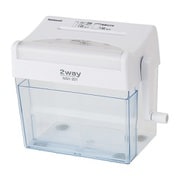 2ウェイハンドシュレッダ201 ホワイト NSH-201WH