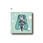 初音ミク レザーバッジ PlayP-B ミクb [キャラクターグッズ]
