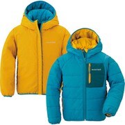 サーマランド パーカ Kid's 100-120 1101525 ピーコックブルー×コーン 100サイズ [アウトドア ジャケット キッズ]