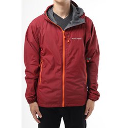 ヨドバシ.com - モンベル mont-bell ライトシェルパーカ Men's 1106645 ボルドー Lサイズ [アウトドア ソフトシェルジャケット  メンズ] 通販【全品無料配達】