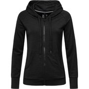 W ESSENTIAL ZIP HOODIE SNW013810 ブラックI10 Sサイズ [アウトドア カットソー レディース]