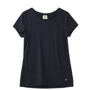 EverydayTシャツ SNW013400 ブラックI10 Sサイズ [フィットネス ヨガシャツ レディース]