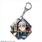 鬼滅の刃 ぷくっとメタルキーホルダー Ver.2 デザイン03 宇髄天元 [キャラクターグッズ]