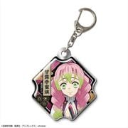鬼滅の刃 ぷくっとメタルキーホルダー Ver.2 デザイン04 甘露寺蜜璃 [キャラクターグッズ]