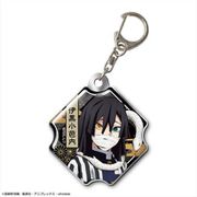 鬼滅の刃 ぷくっとメタルキーホルダー Ver.2 デザイン07 伊黒小芭内 [キャラクターグッズ]