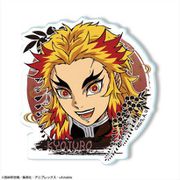 鬼滅の刃 アクリルバッジ Ver.2 デザイン02 煉獄杏寿郎 [キャラクターグッズ]