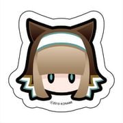 ボンバーガール ダイカットステッカー セピア [キャラクターグッズ]