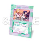 ラブライブ！サンシャイン！！ なかよしフォトスタンド 果南&鞠莉 ブロマイド付き [キャラクターグッズ]