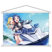 ラブライブ！サンシャイン！！ B2タペストリー Aqours 果南&鞠莉 [キャラクターグッズ]
