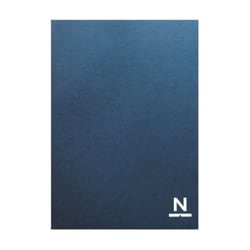 ノンブルノート「N」濃藍×翡翠 NN-16