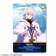 Fate/Grand Order 絶対魔獣戦線バビロニア レザーパスケース 7 マーリン [キャラクターグッズ]