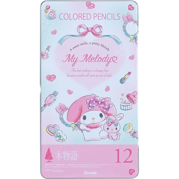 マイメロディ 色鉛筆12色セット 受賞店 キャラクターグッズ コスメ