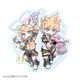 初音ミク 鏡音リン・レン ハッピーバースデー アクリルキーチェーン [キャラクターグッズ]