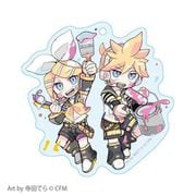 初音ミク 鏡音リン・レン ハッピーバースデー アクリルキーチェーン [キャラクターグッズ]