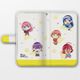 ぼくたちは勉強ができない 手帳型スマホケース ミニキャラ 汎用Lサイズ [キャラクターグッズ]